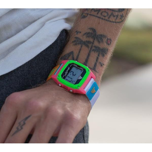 Freestyle Shark Classic Clip Black & Neon Watch - 10006644
