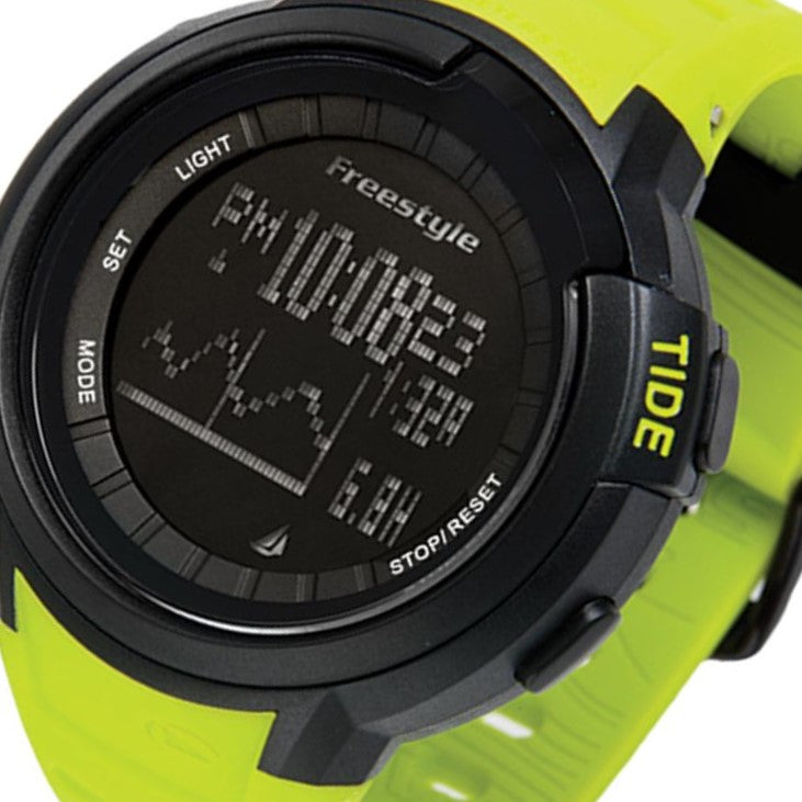 Freestyle Mariner Tide Black & Yellow Watch - 10017972