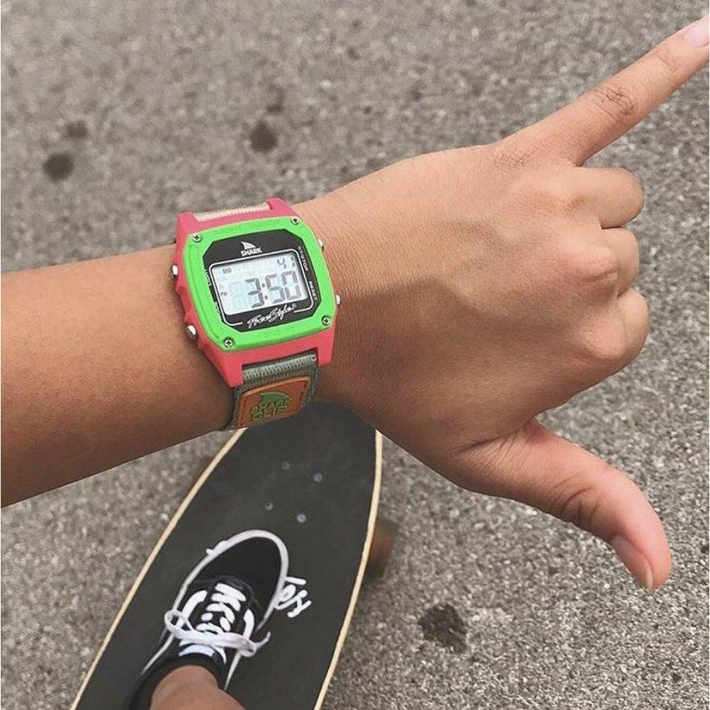 Freestyle Shark Mini Leash Black & Neon Kids Watch - 10022930