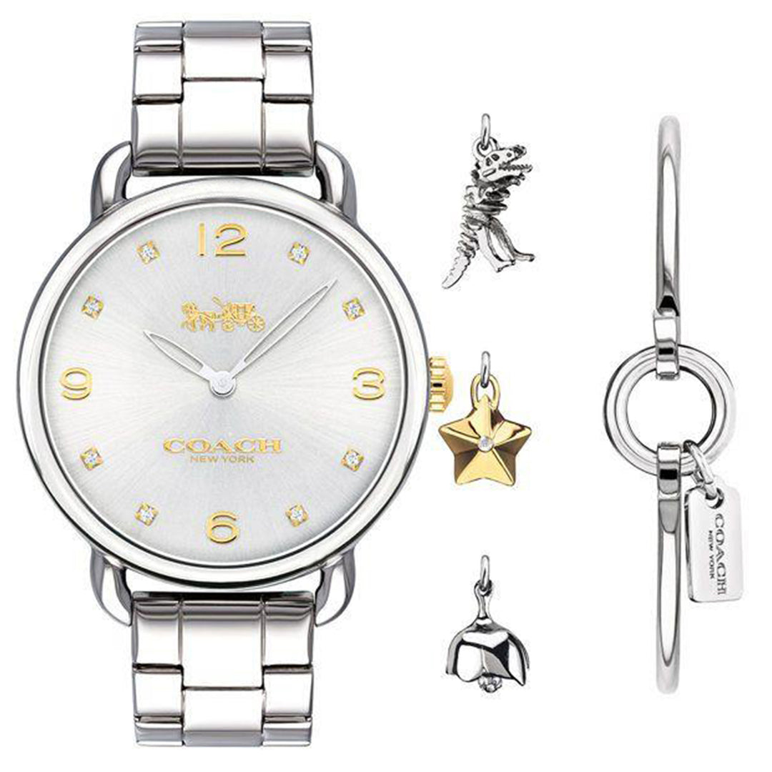Coach Delancey Ladies Watch and Charms Gift Set - 14000056