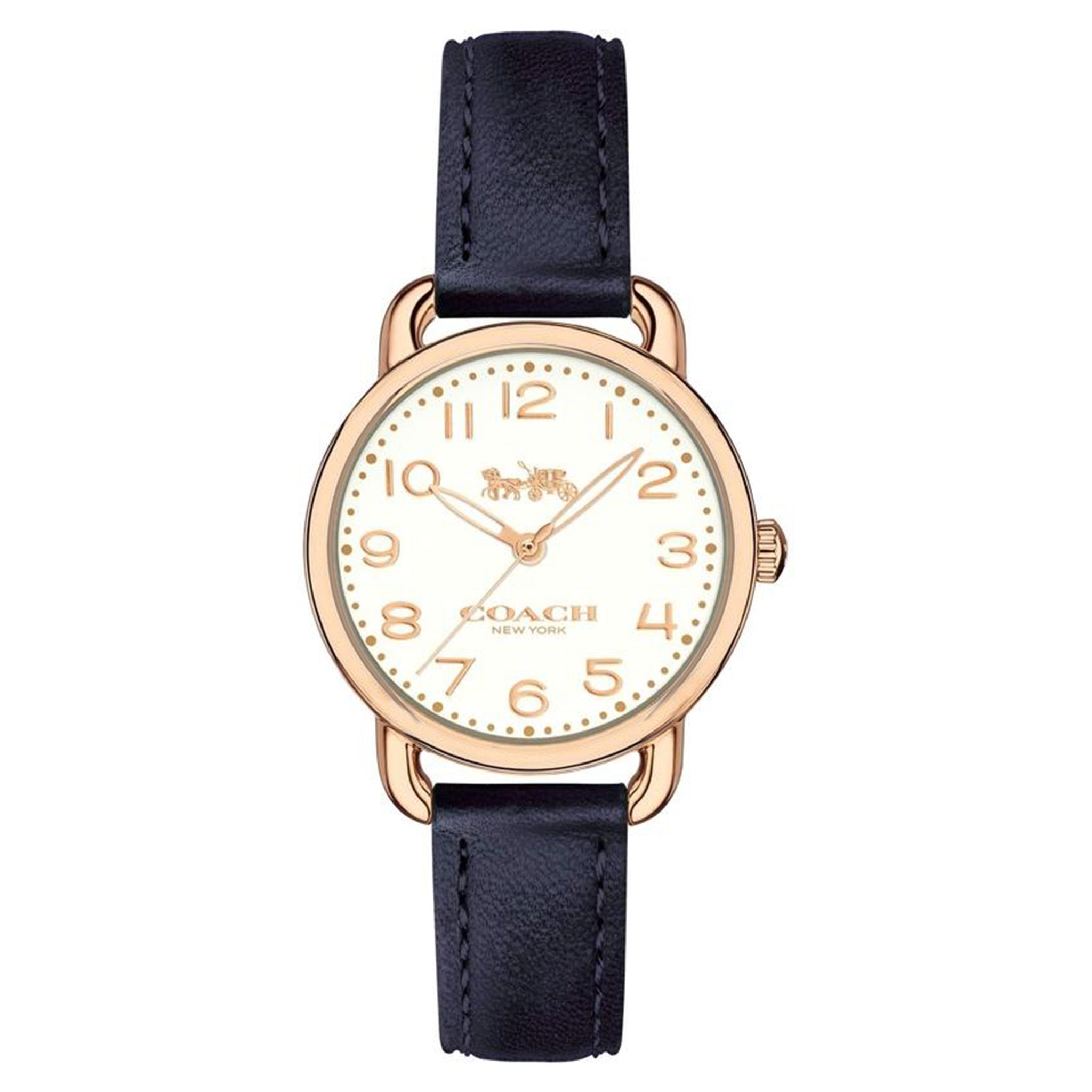 Coach Delancey Leather Ladies Watch - 14502749