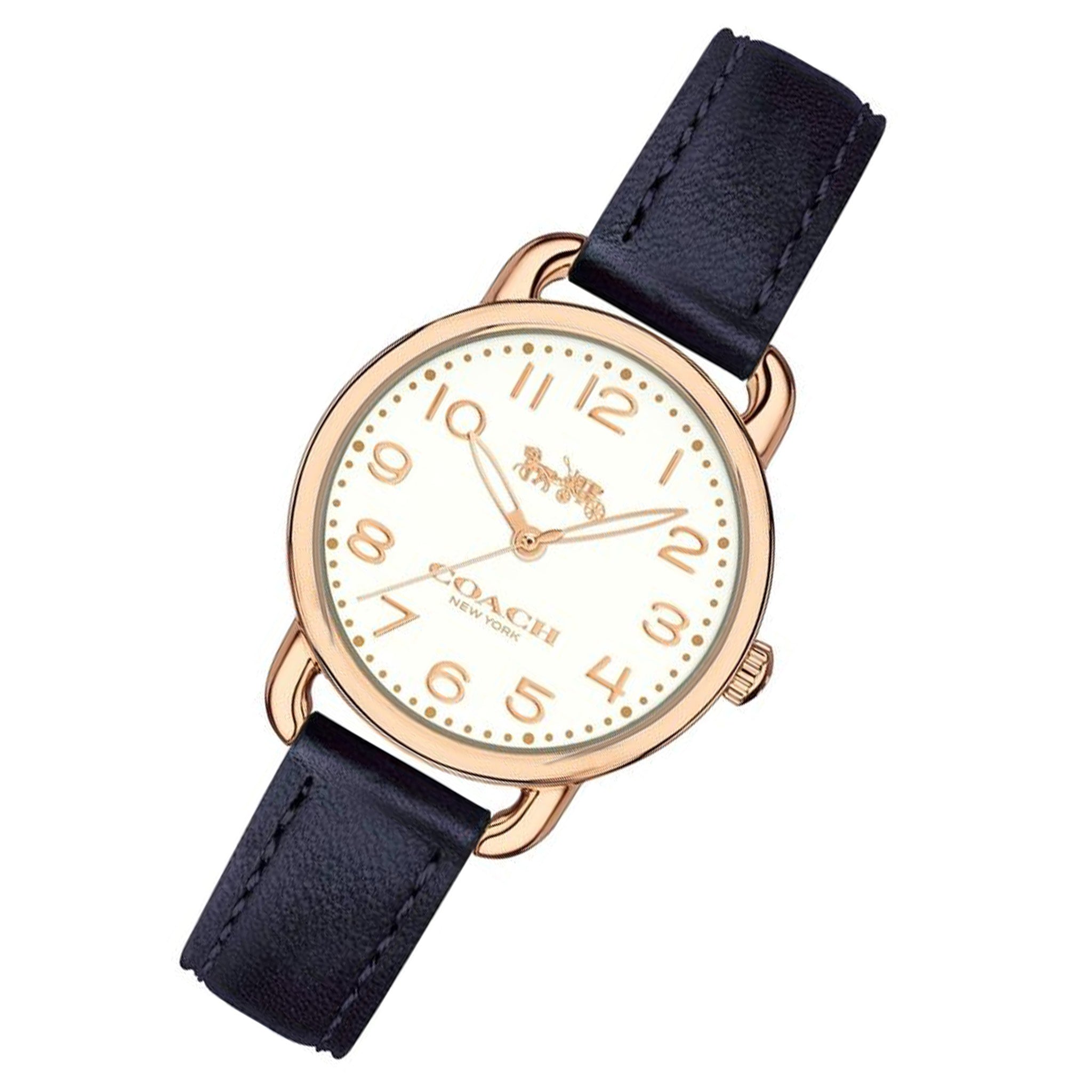 Coach Delancey Leather Ladies Watch - 14502749