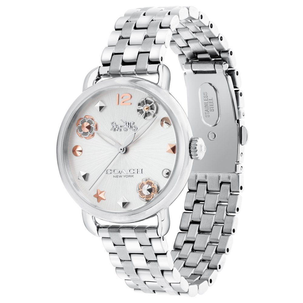 Coach Delancey Silver Ladies Watch - 14502810