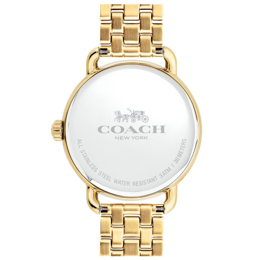 Coach Delancey Gold Tone Women's Watch - 14502813