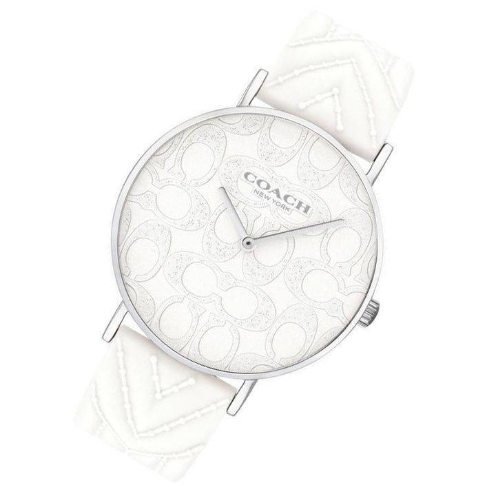 Coach Ladies White Perry Watch - 14503027