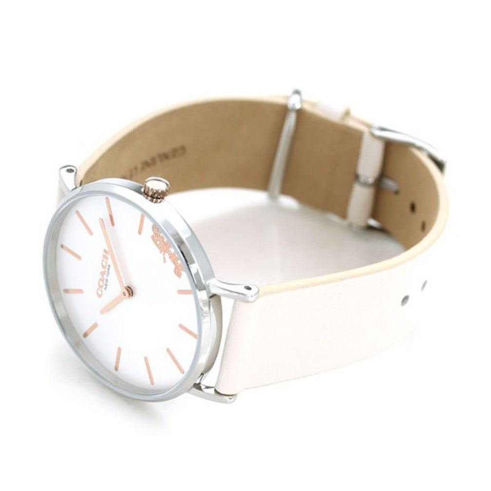 Coach Ladies Beige Perry Watch - 14503117