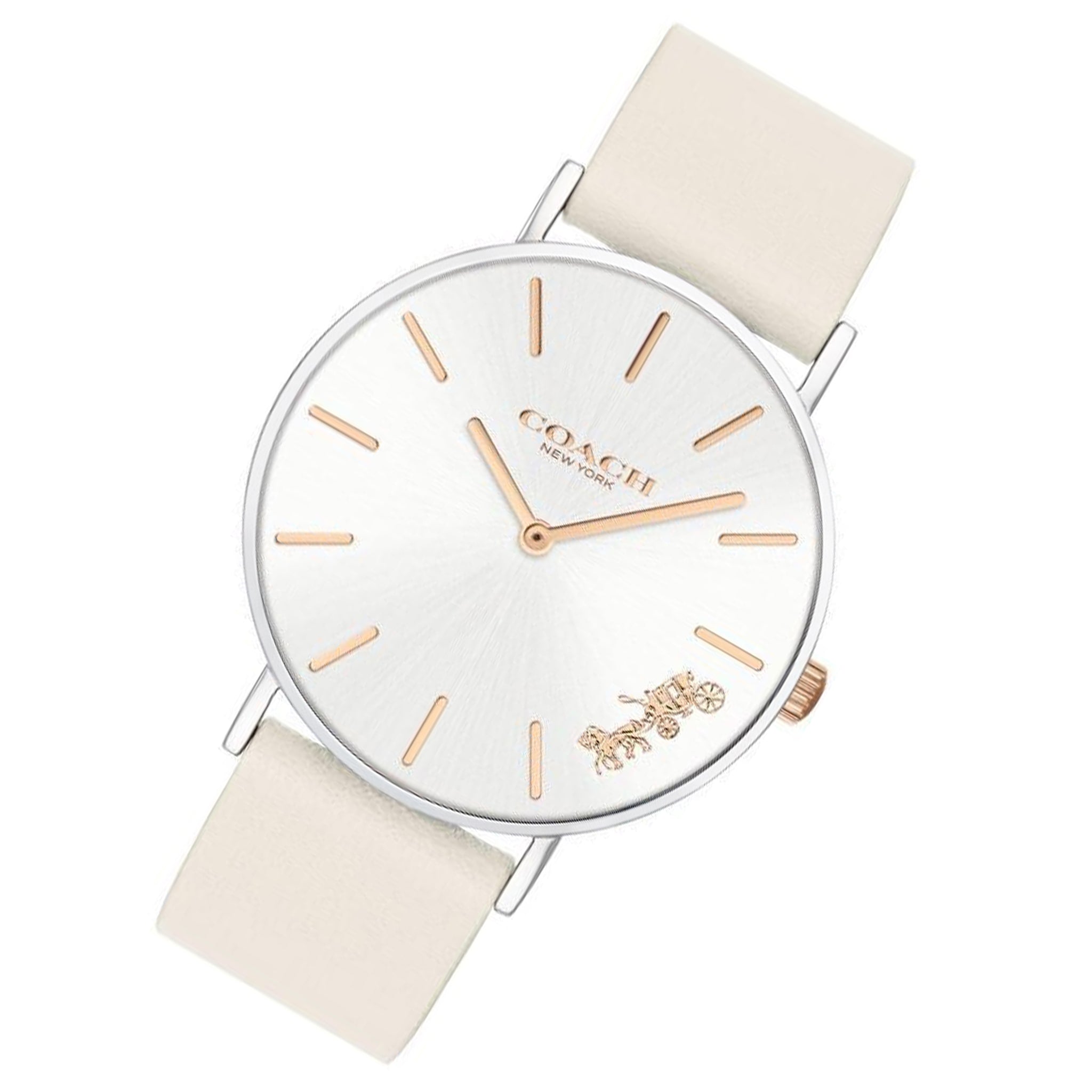Coach Ladies Beige Perry Watch - 14503117