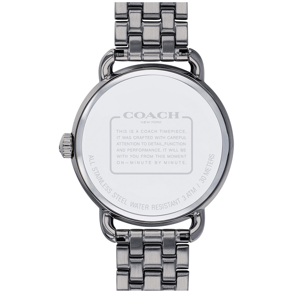 Coach Delancey Gunmetal Women's Watch - 14503165