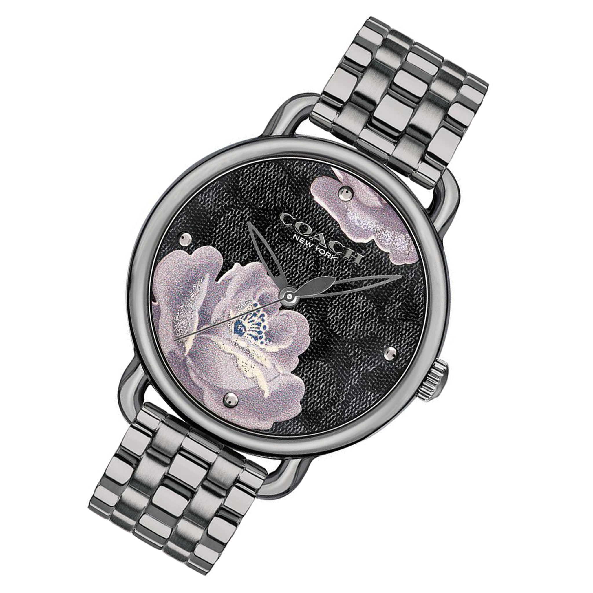 Coach Delancey Gunmetal Women's Watch - 14503165