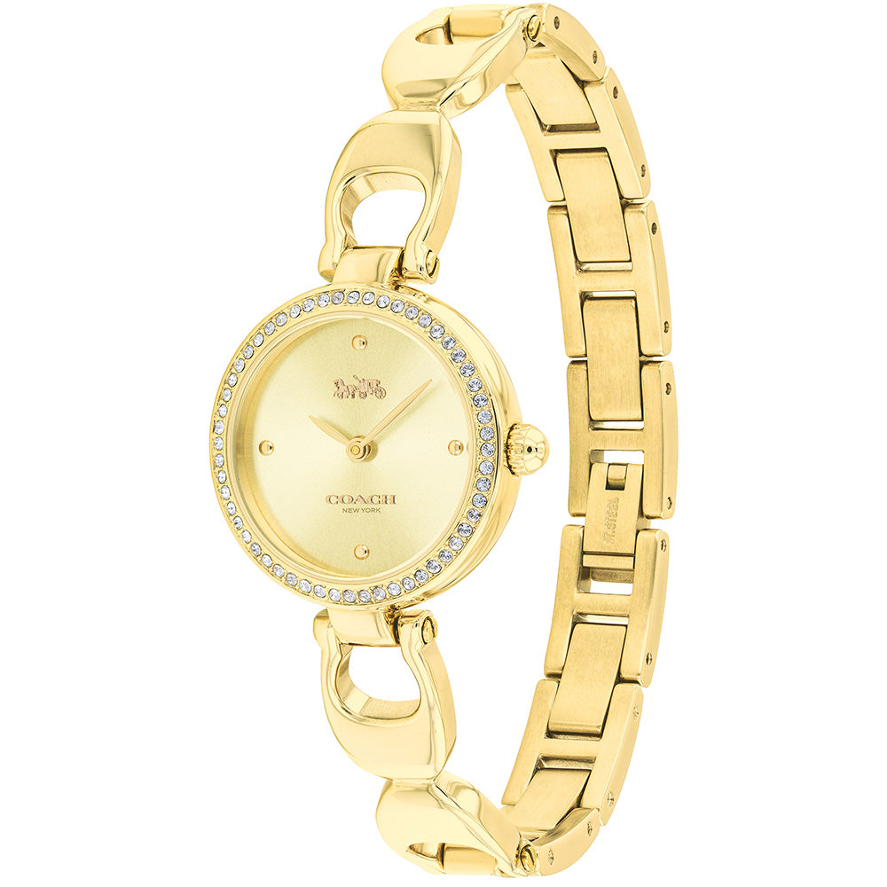 Coach Park Signature C Gold Women's Watch - 14503171