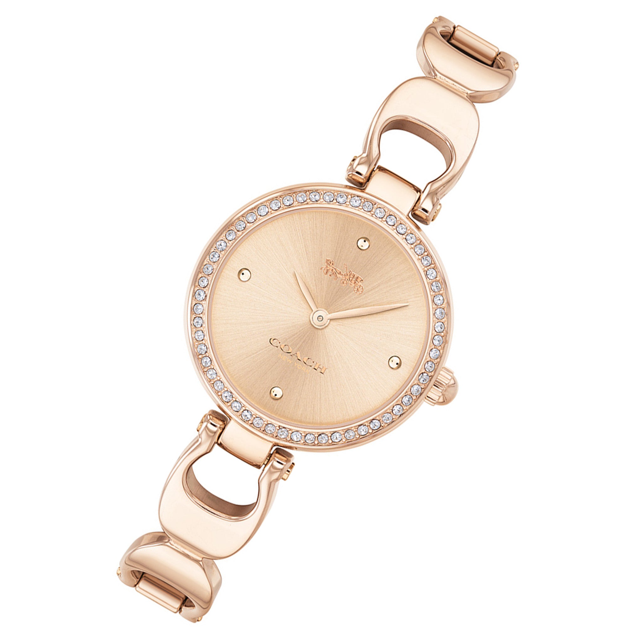 Coach ladies shop watch rose gold