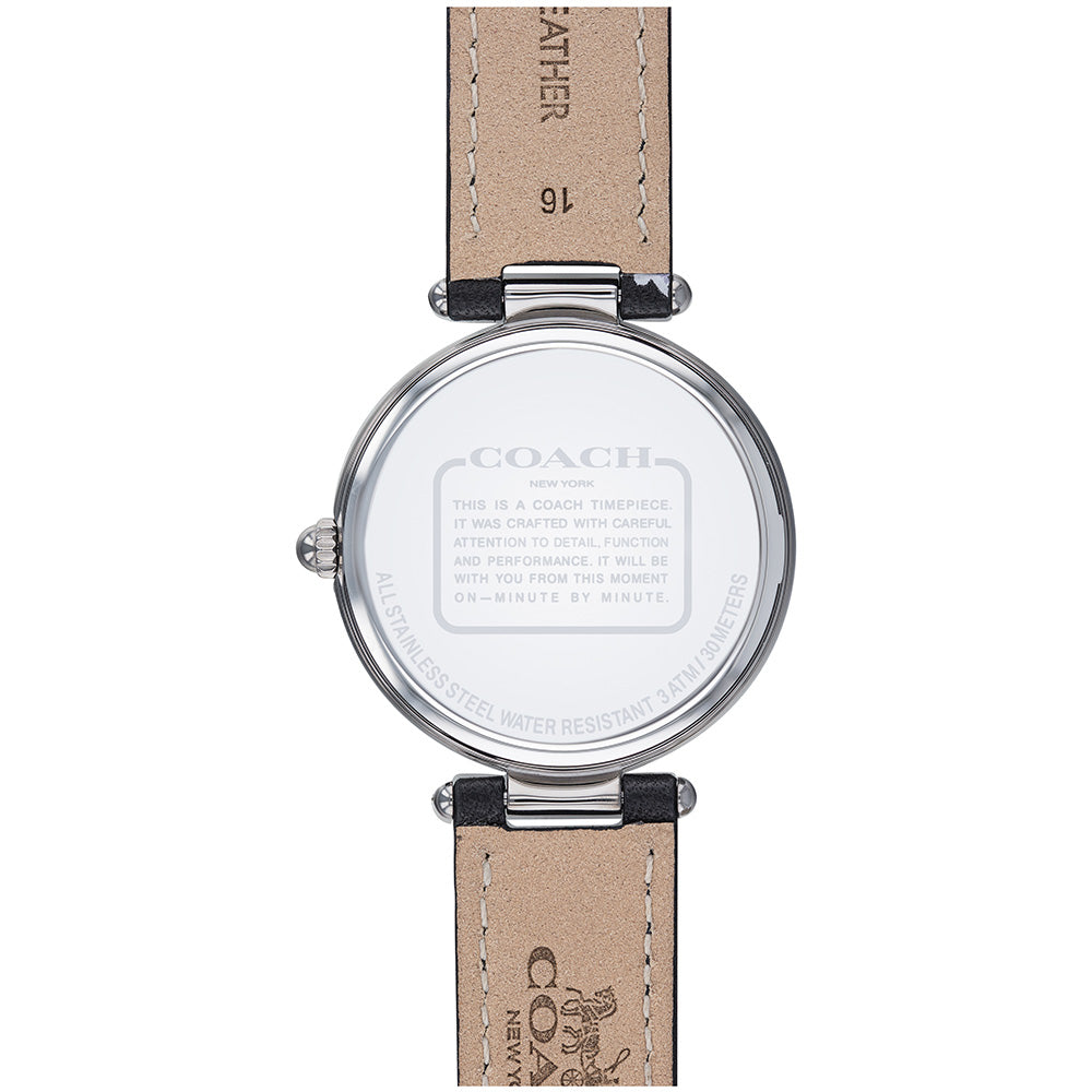 Coach Park Grey Leather Women's Watch - 14503177