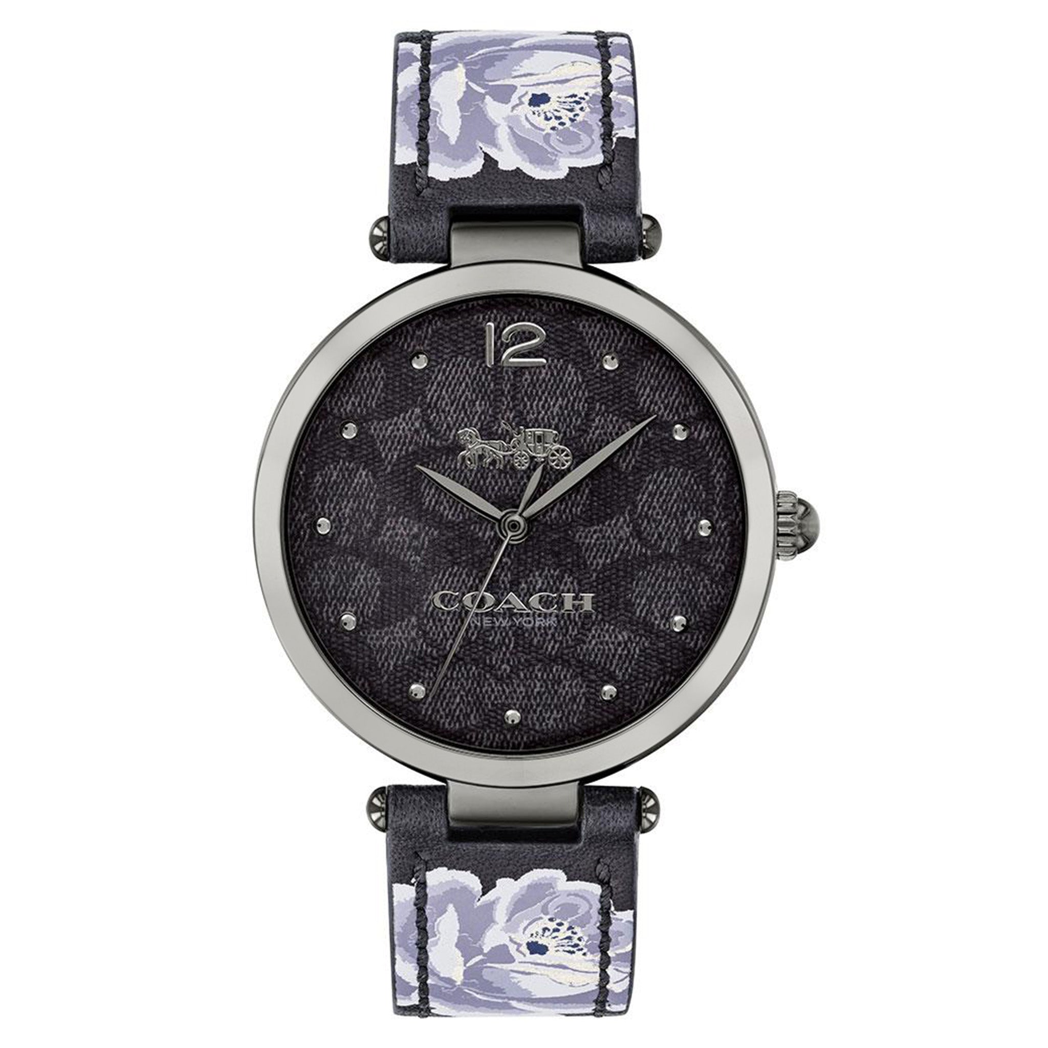 Coach Park Grey Leather Women's Watch - 14503177