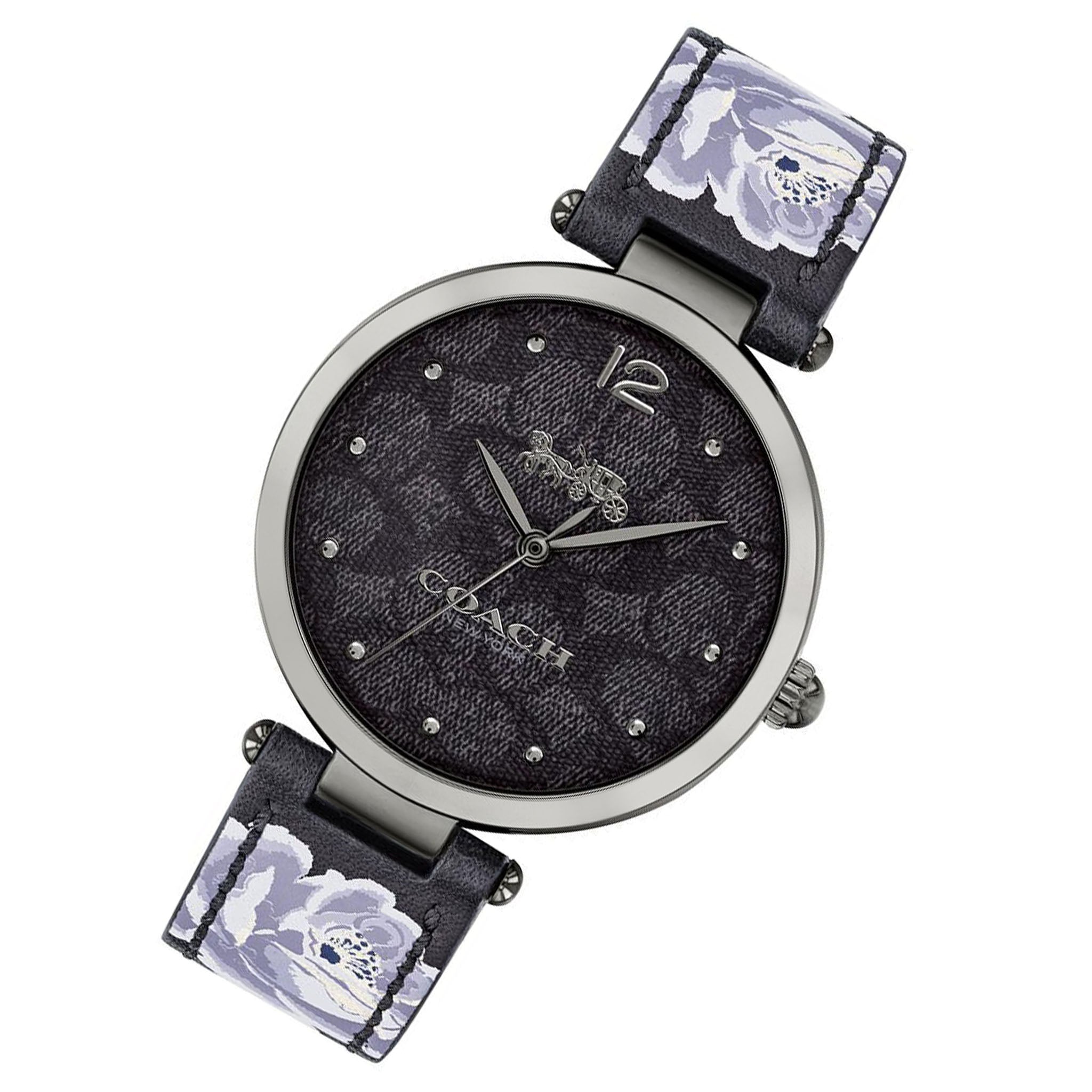 Coach Park Grey Leather Women's Watch - 14503177