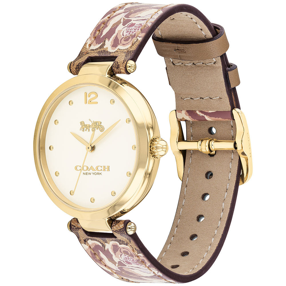 Coach Park Floral Leather Women's Watch - 14503178