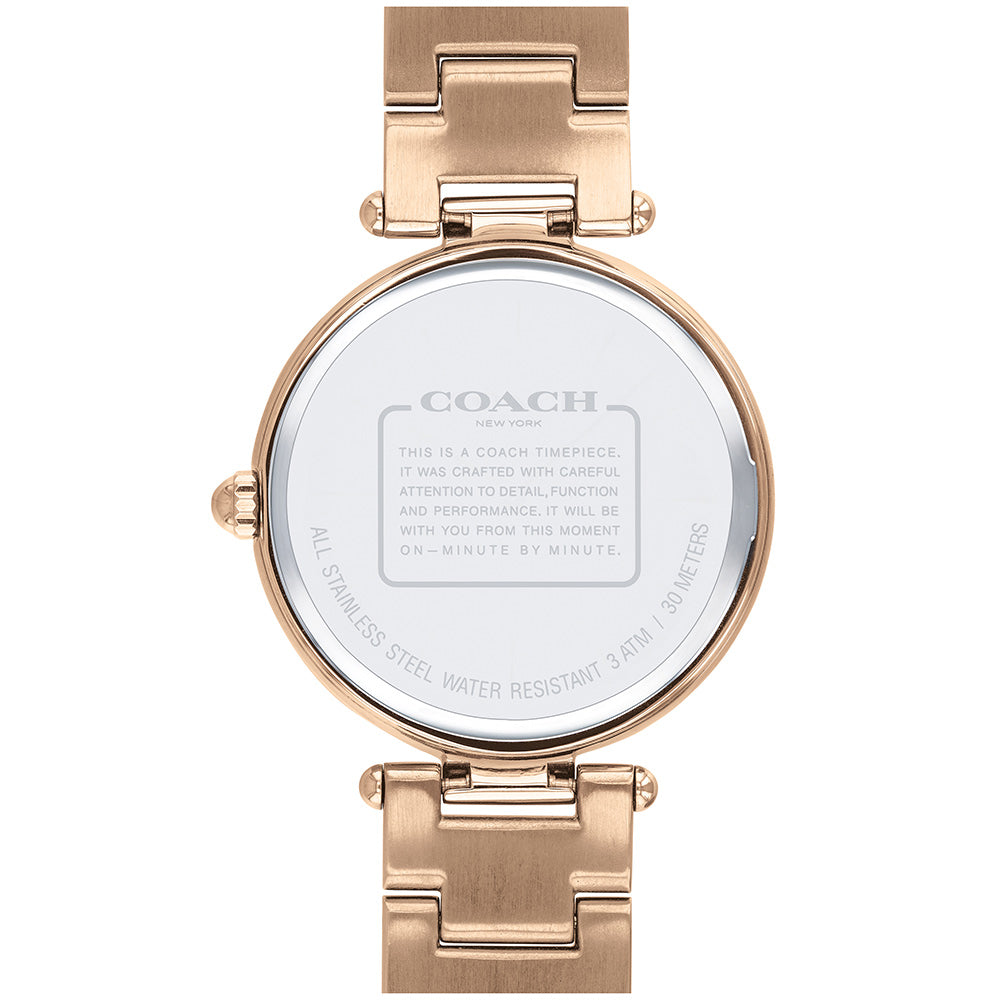 Coach Park Signature C Carnation Gold Steel Ladies Watch - 14503223