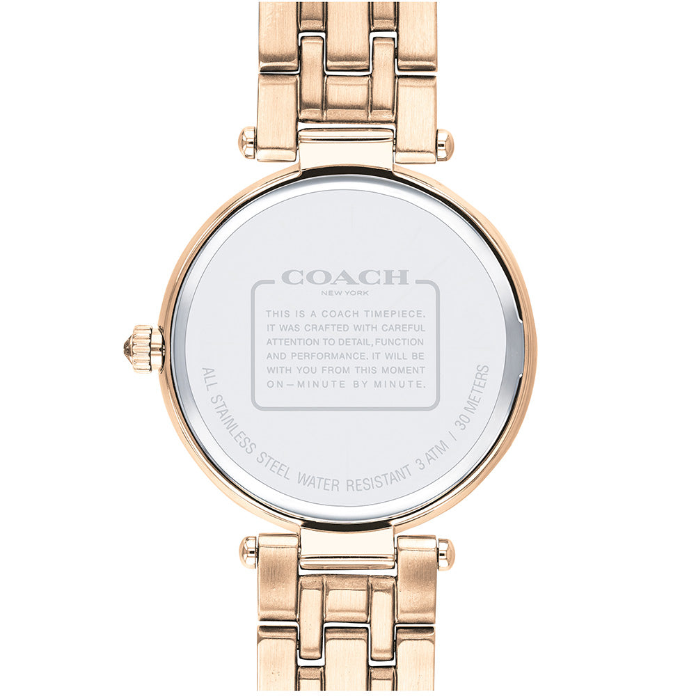 Coach Park Signature C Carnation Gold Ladies Watch - 14503234