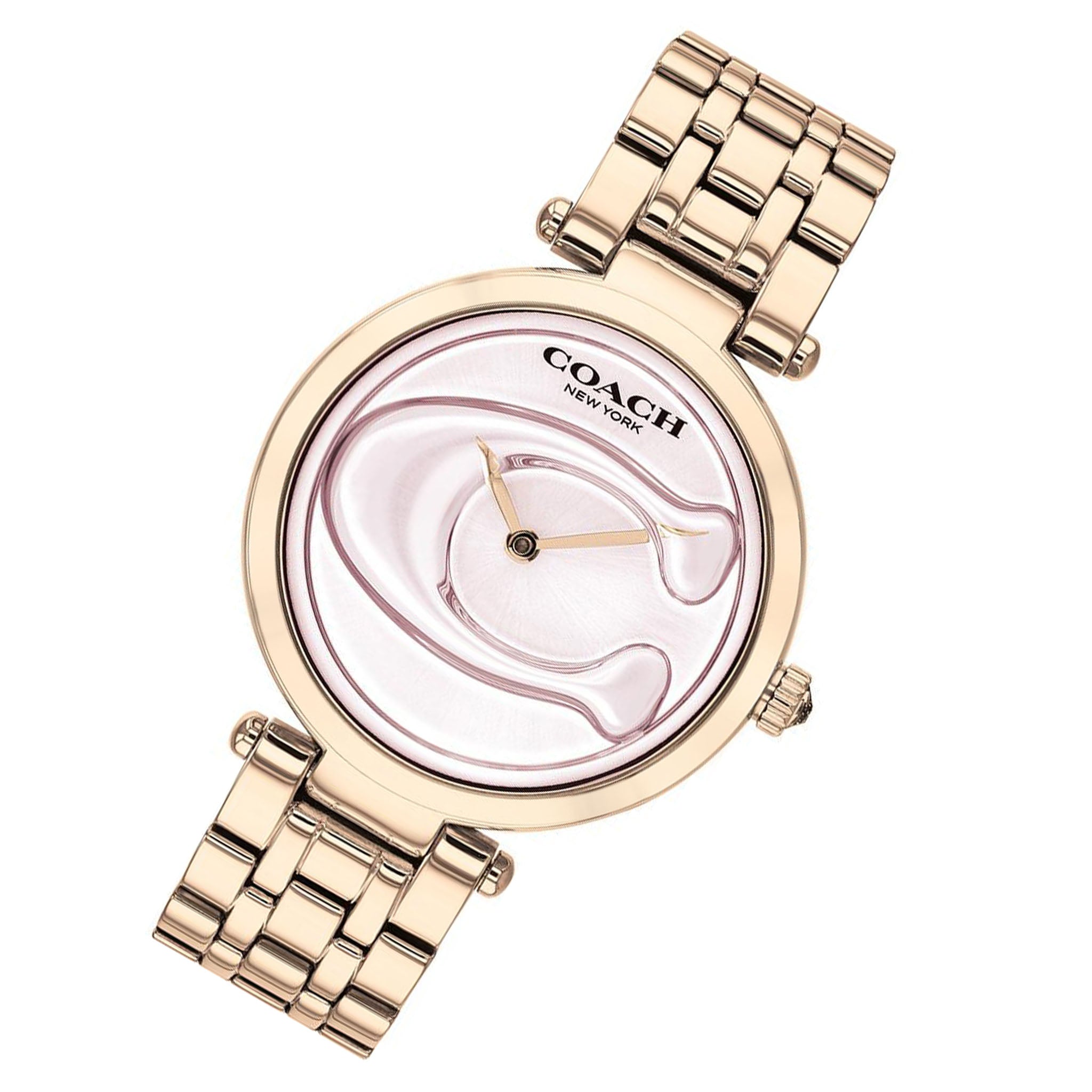 Coach Park Signature C Carnation Gold Ladies Watch - 14503234