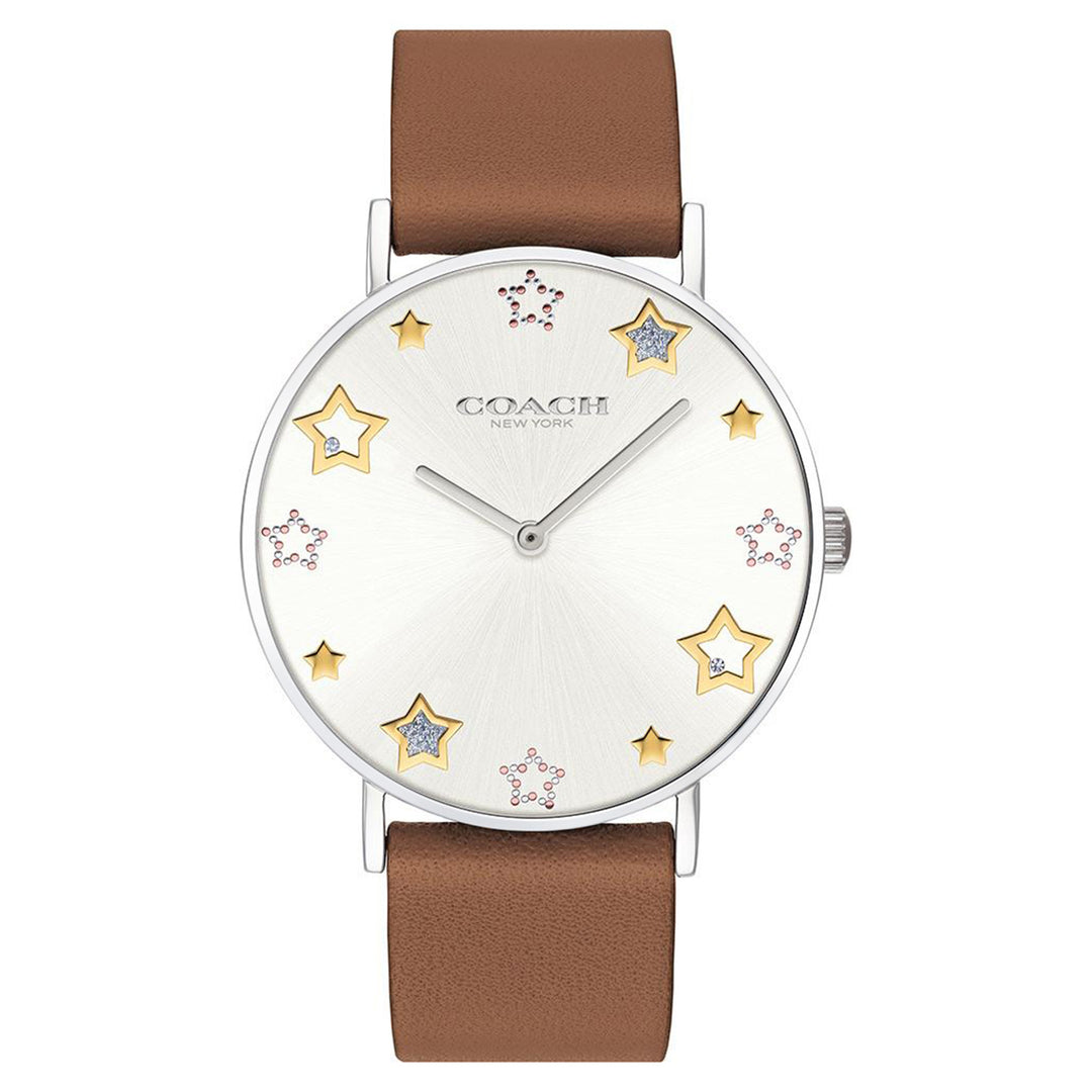 Coach Perry Brown Leather Ladies Watch - 14503242