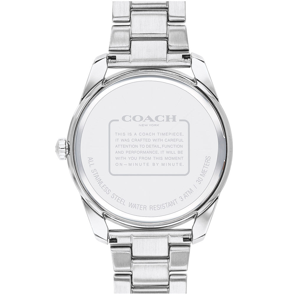 Coach Preston Stainless Steel Ladies Sport Watch - 14503265