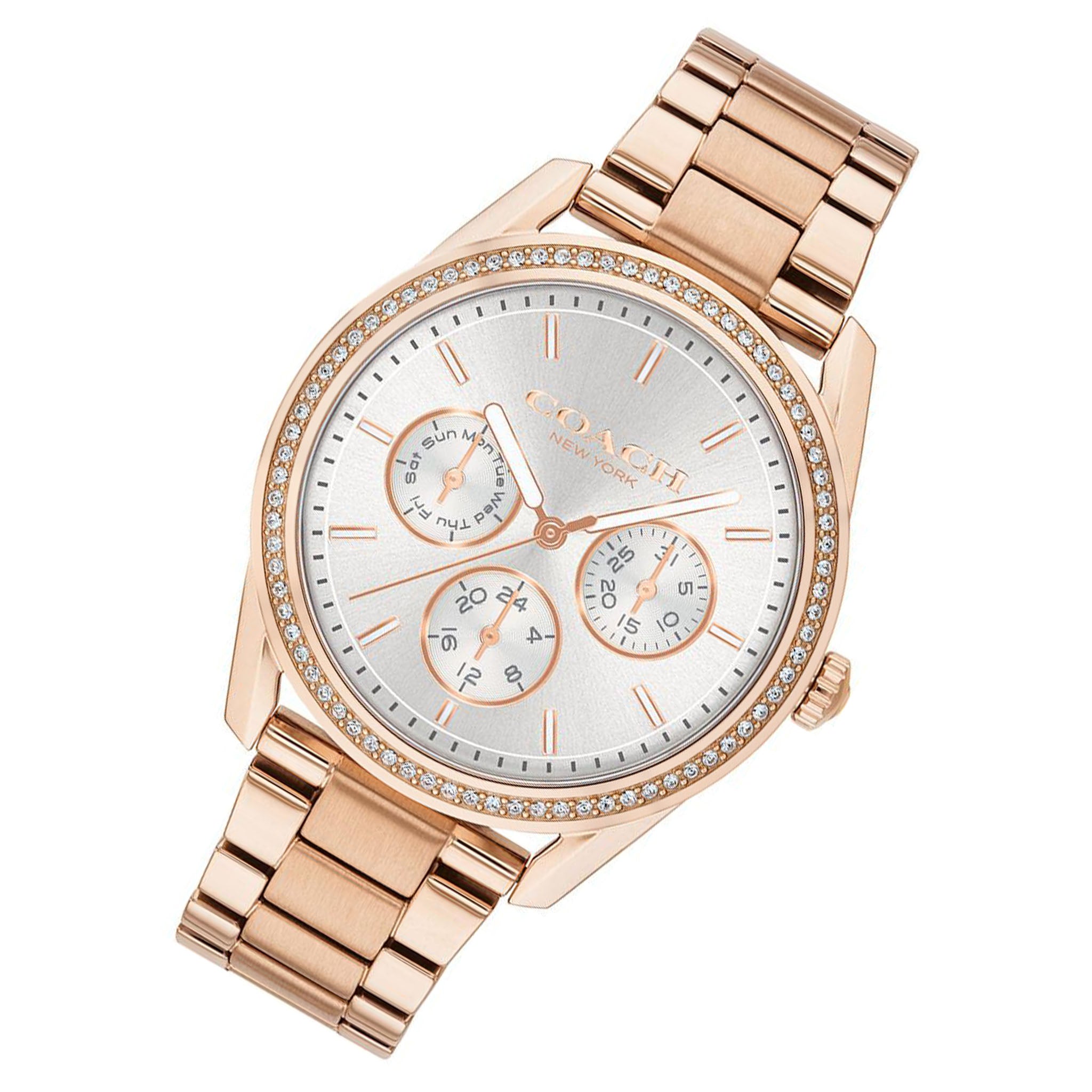 Coach Preston Rose Gold Ladies Sport Watch 14503267 The Watch Factory Australia