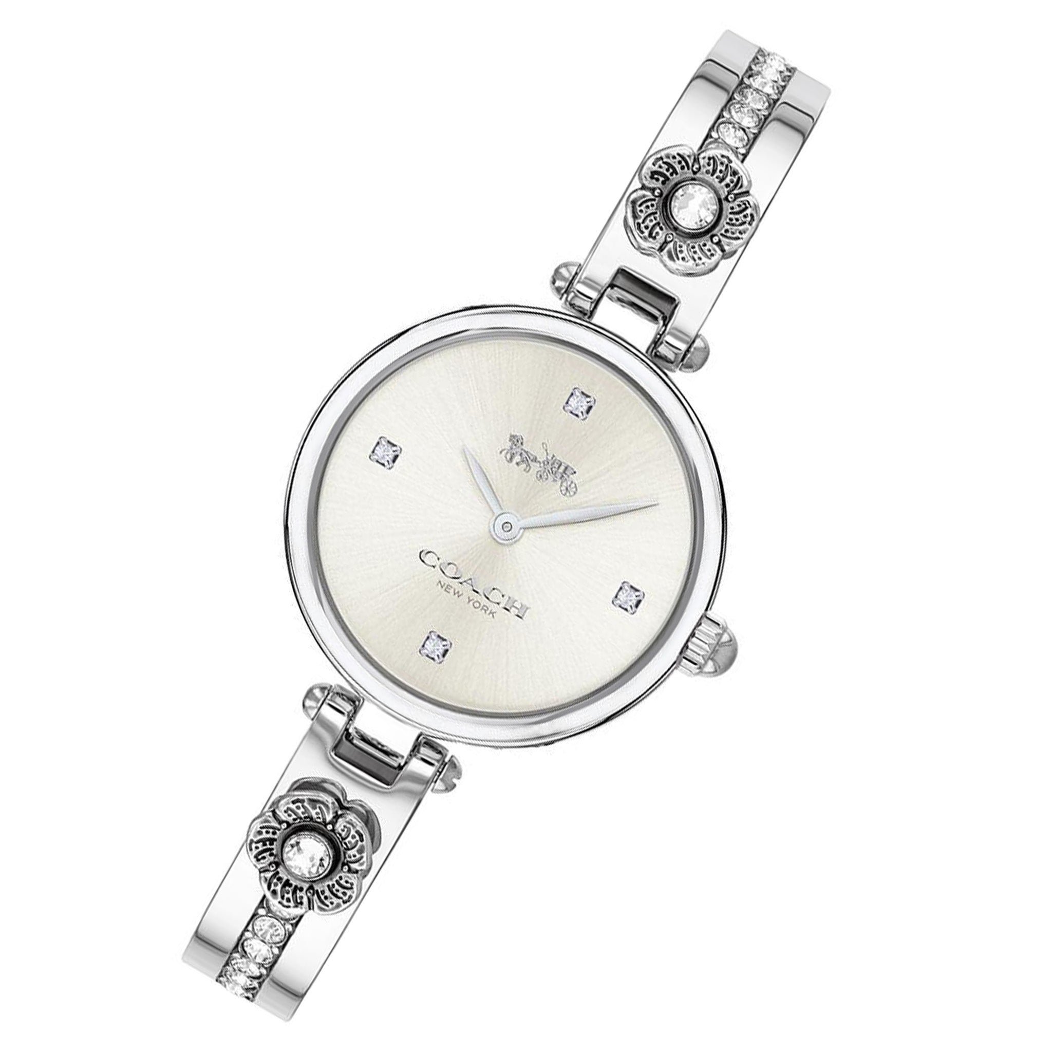 Coach Park Silver Steel Ladies Watch - 14503274