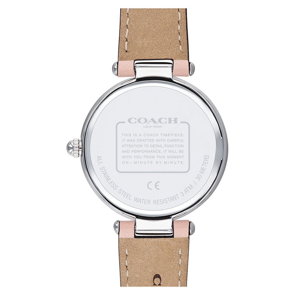 Coach Park Pink Leather Ladies Watch - 14503285