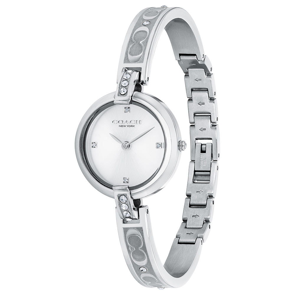 Coach Chrystie Silver Steel Ladies Watch - 14503316
