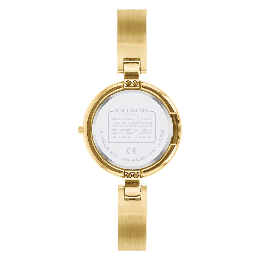 Coach Chrystie Gold Steel Ladies Watch - 14503318