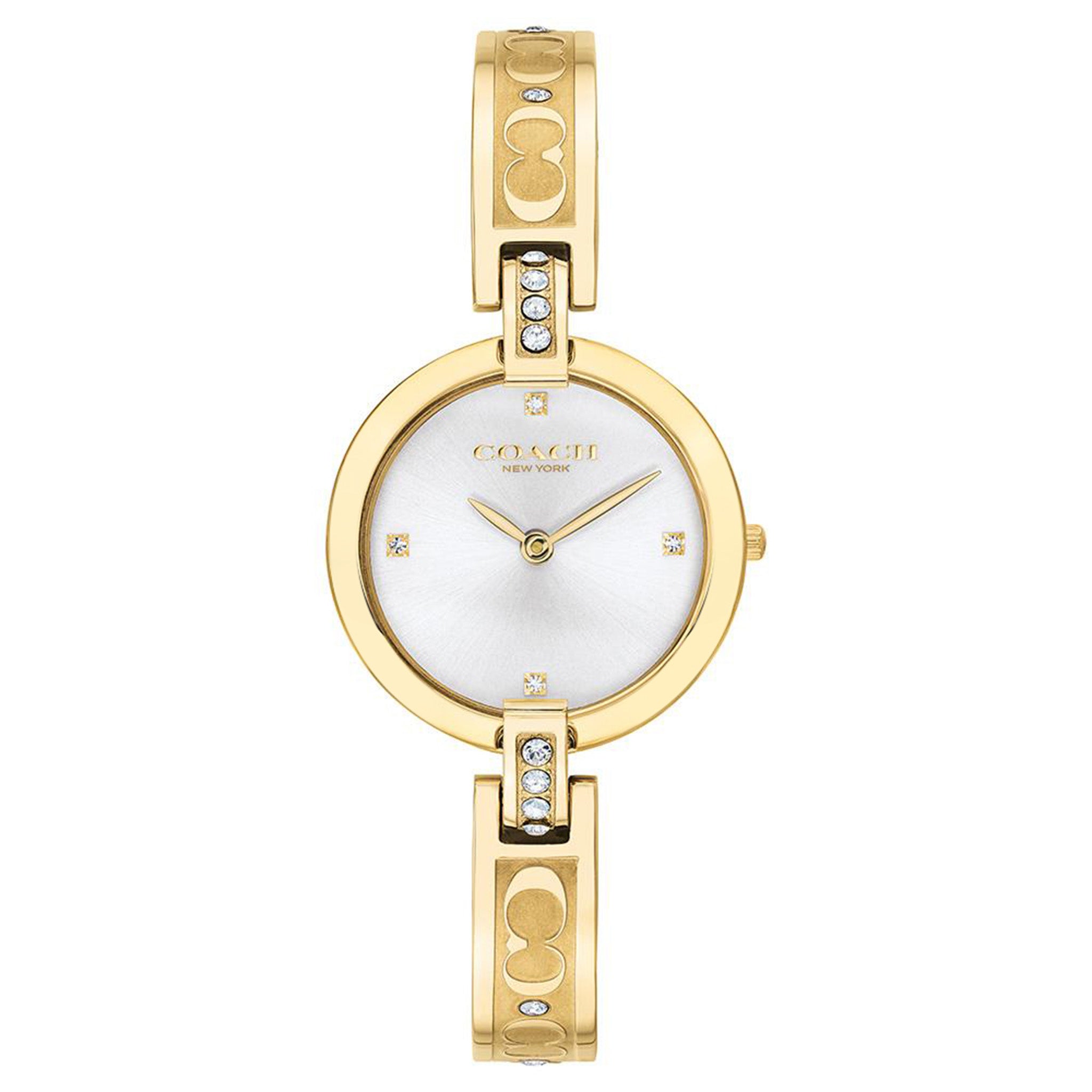 Coach Chrystie Gold Steel Ladies Watch - 14503318