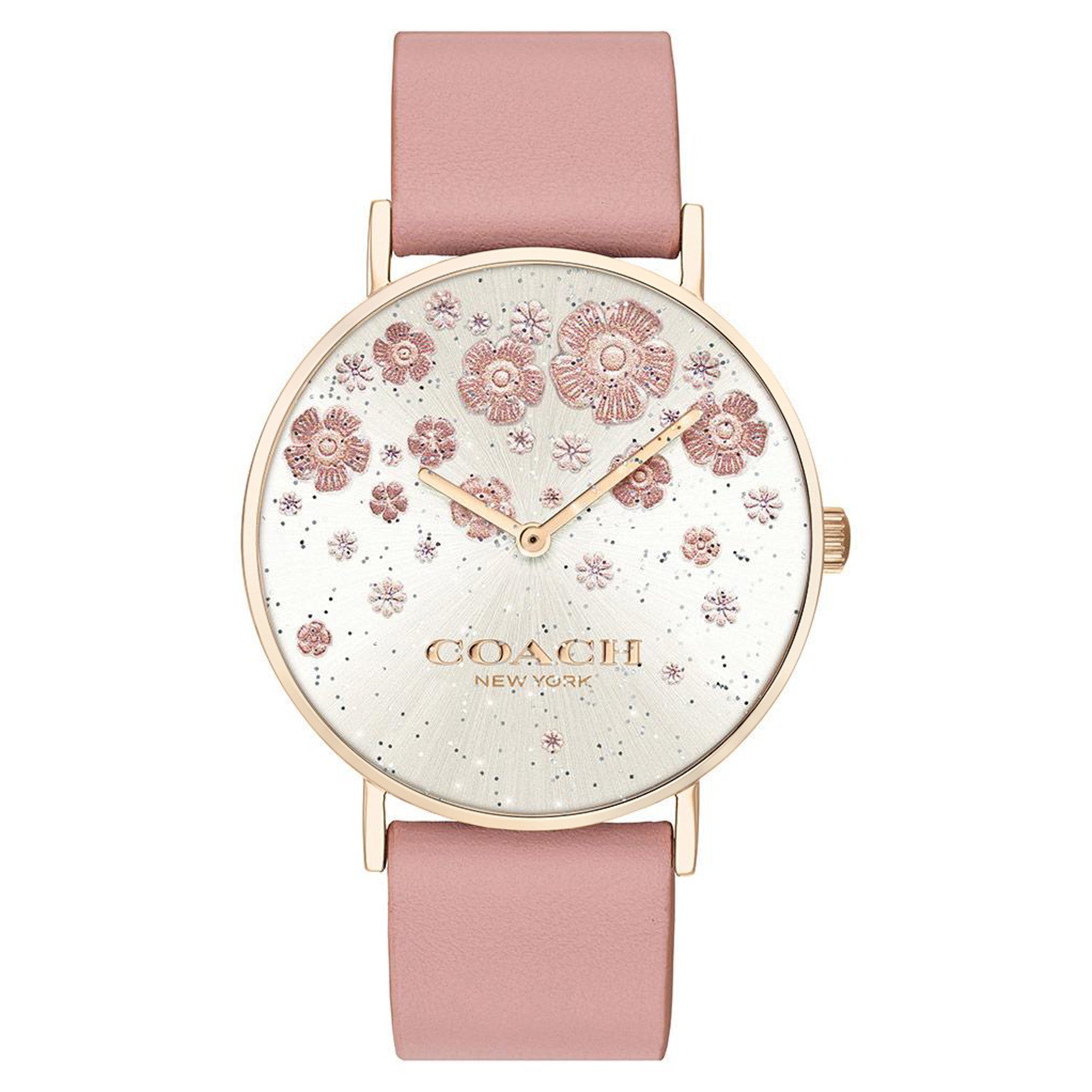 Coach Perry Blush Leather Ladies Watch - 14503325