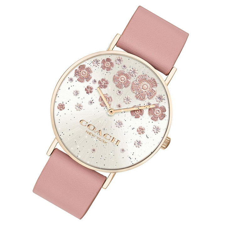 Coach Perry Blush Leather Ladies Watch - 14503325