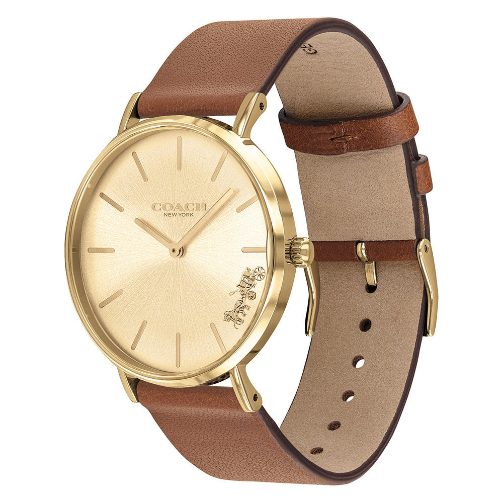 Coach Perry Brown Leather Ladies Watch - 14503331