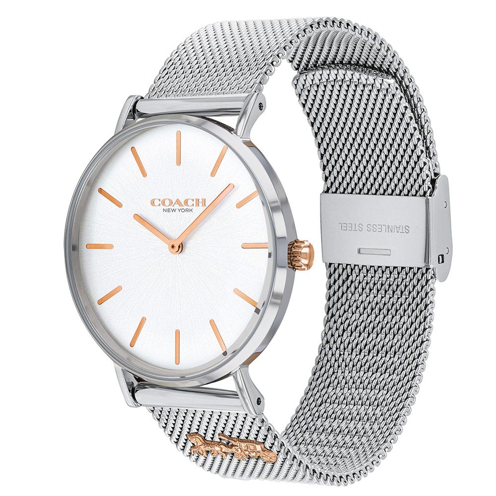 Coach Perry Silver Mesh Ladies Watch - 14503336
