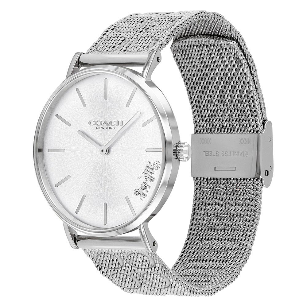 Coach Perry Silver Mesh Ladies Watch - 14503341