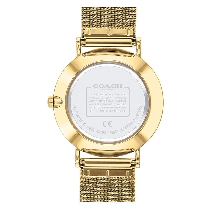 Coach Perry Gold Mesh Ladies Watch - 14503342