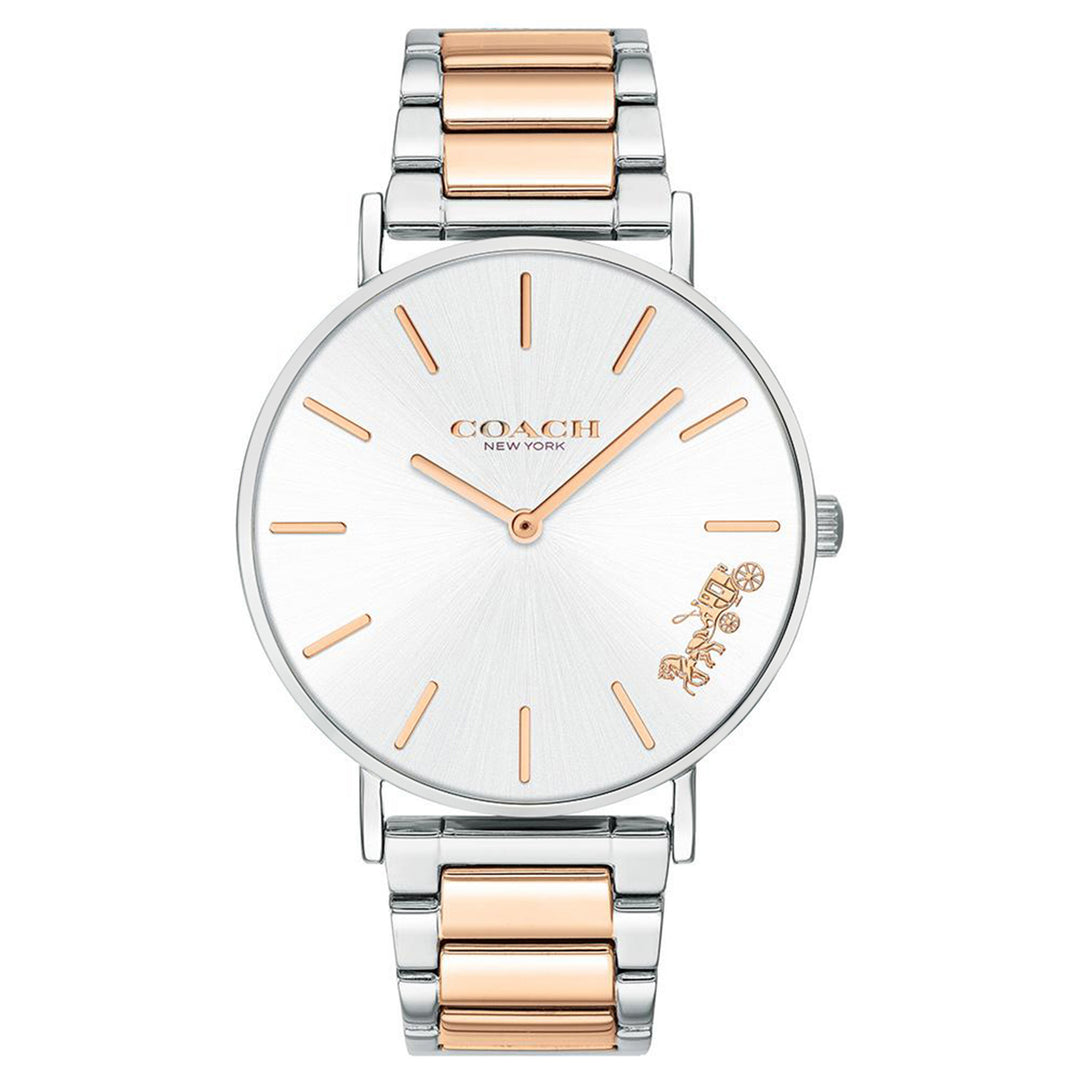 Coach Perry Two-Tone Steel Ladies Watch - 14503346