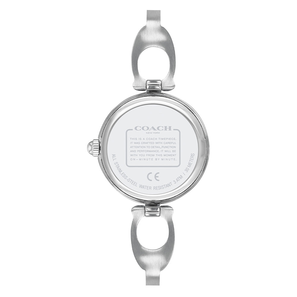 Coach Park Signature C Silver Steel Ladies Watch - 14503448