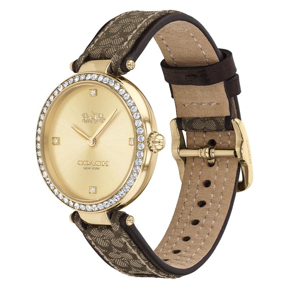 Coach Park Jacquard Signature C Strap Ladies Watch - 14503456
