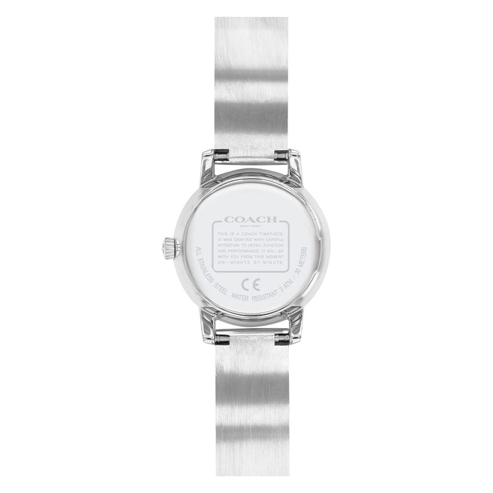 Coach Signature C Silver Steel with Crystals Ladies Watch - 14503496