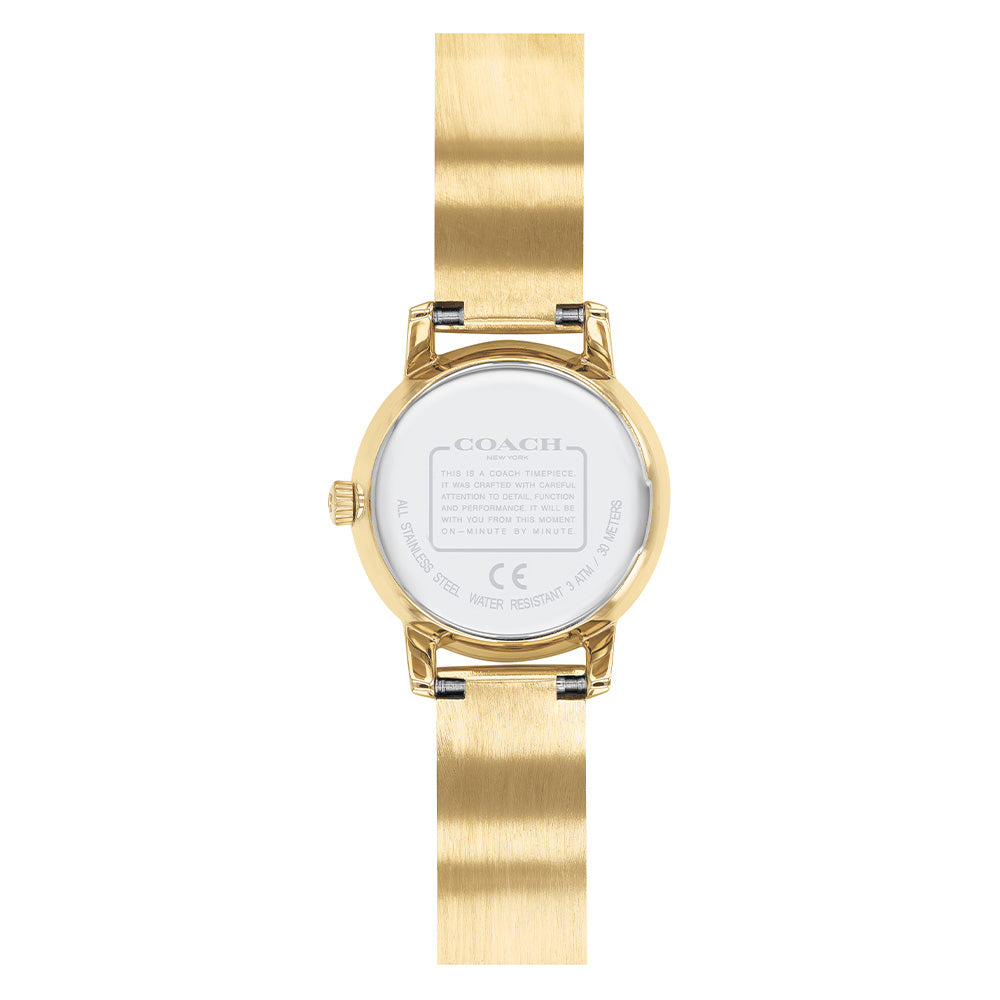 Coach Signature C Gold Steel with Crystals Ladies Watch - 14503497