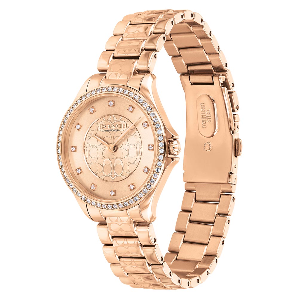 Coach Astor Rose Gold Steel Women's Watch - 14503505