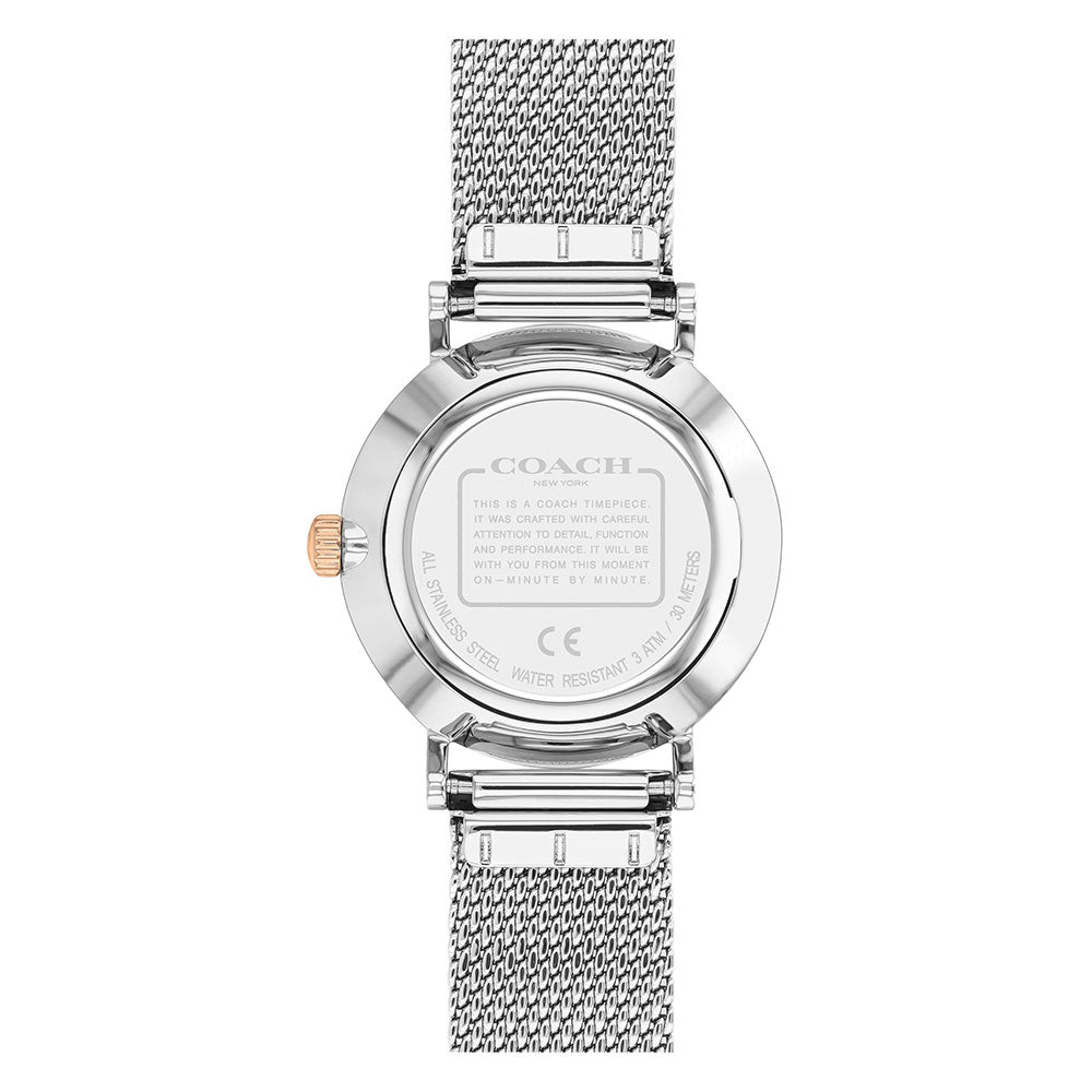 Coach Perry Silver Mesh Ladies Watch - 14503519