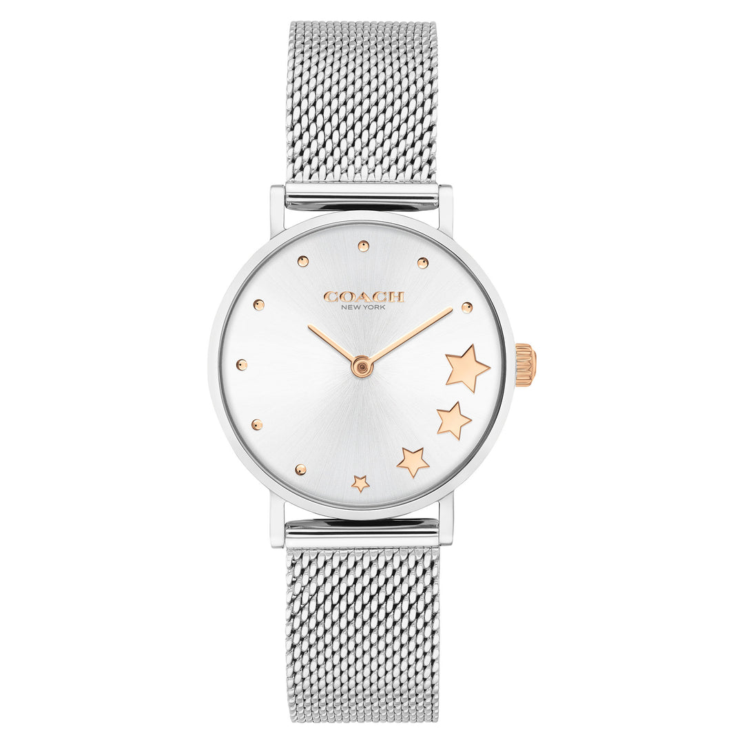 Coach Perry Silver Mesh Ladies Watch - 14503519