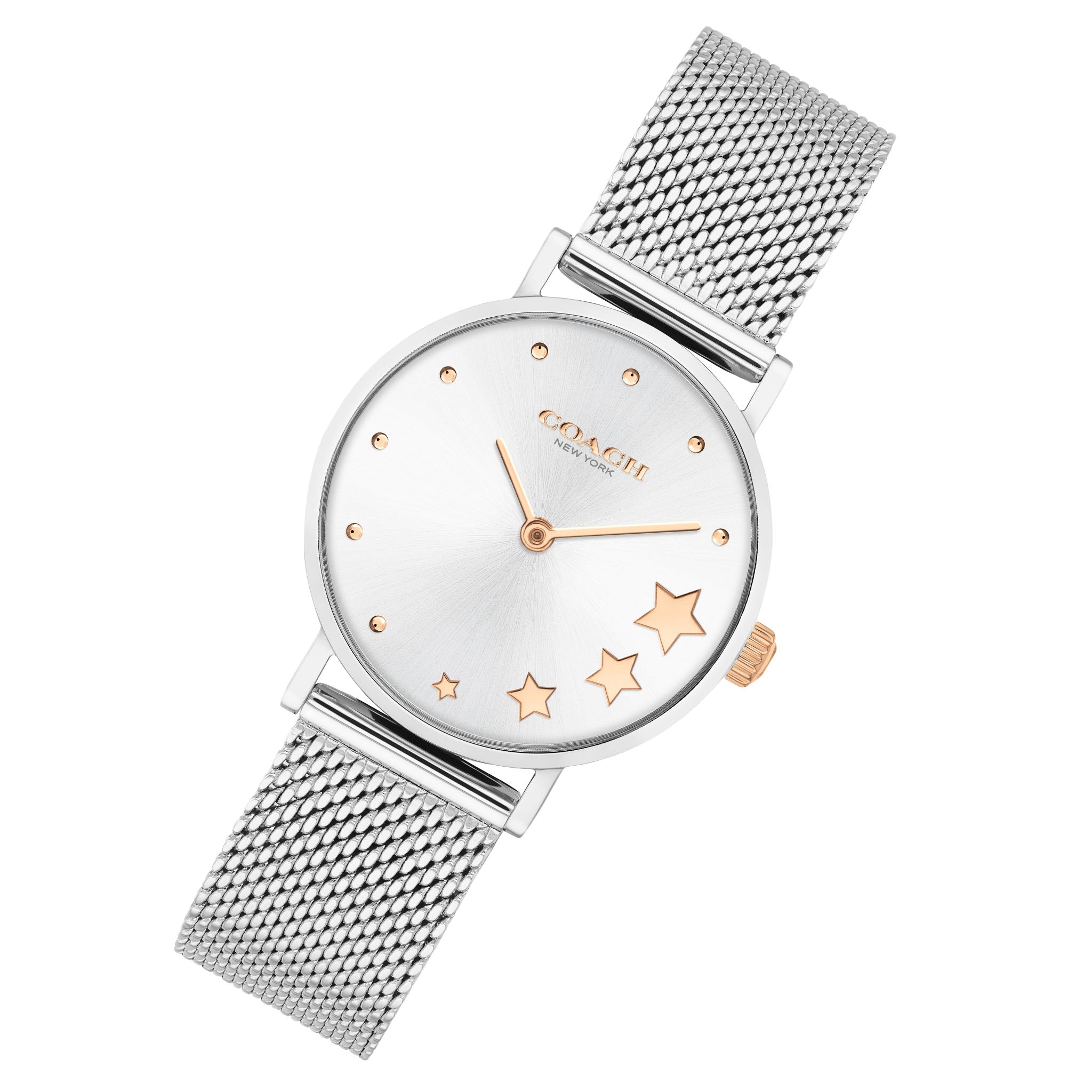 Coach Perry Silver Mesh Ladies Watch - 14503519