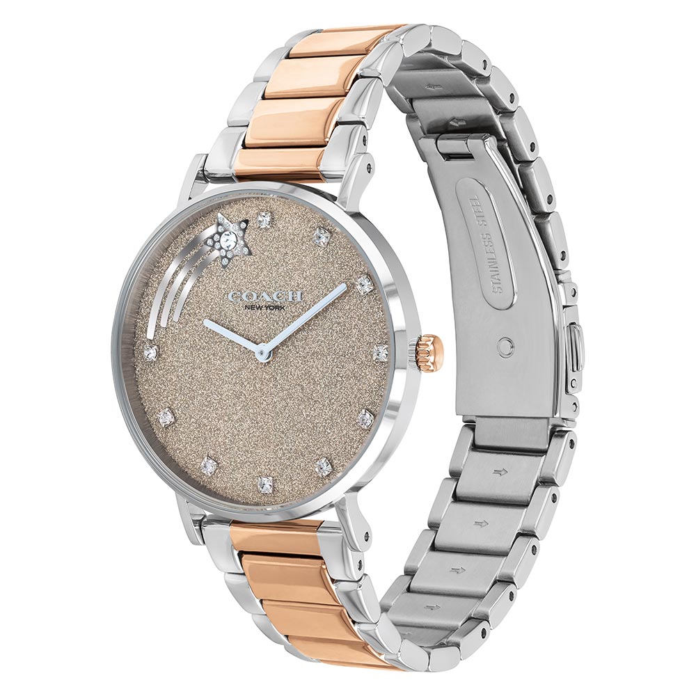 Coach Perry Two-Tone Stainless Steel Ladies Watch - 14503522