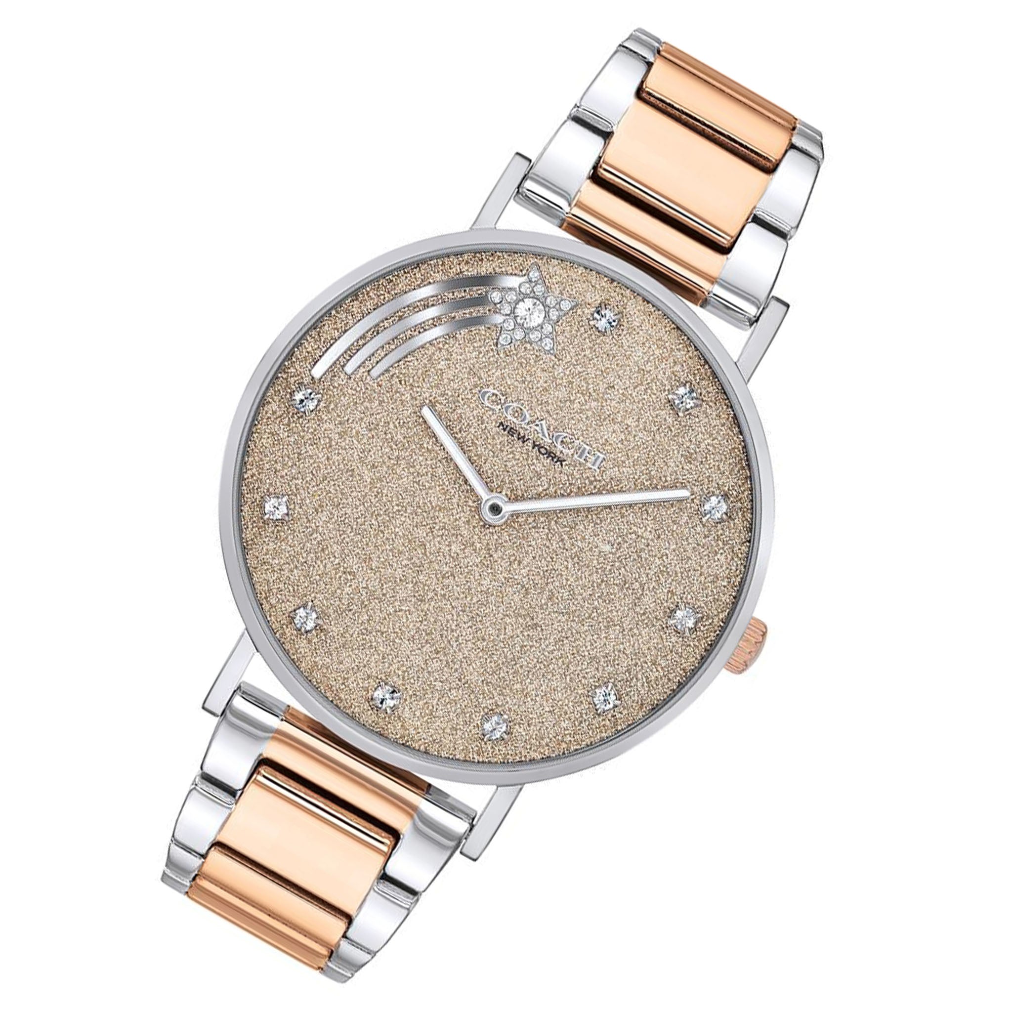 Coach Perry Two-Tone Stainless Steel Ladies Watch - 14503522