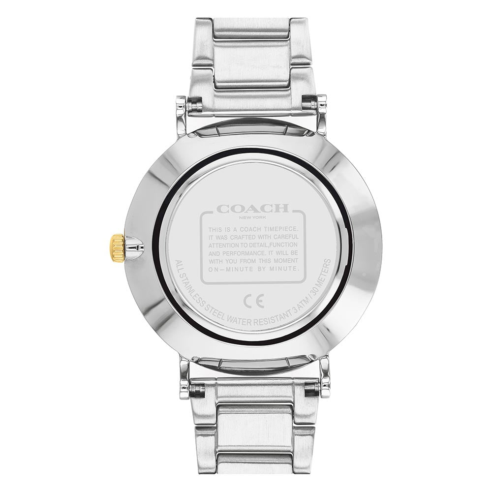 Coach Perry Two-Tone Stainless Steel Ladies Watch - 14503523