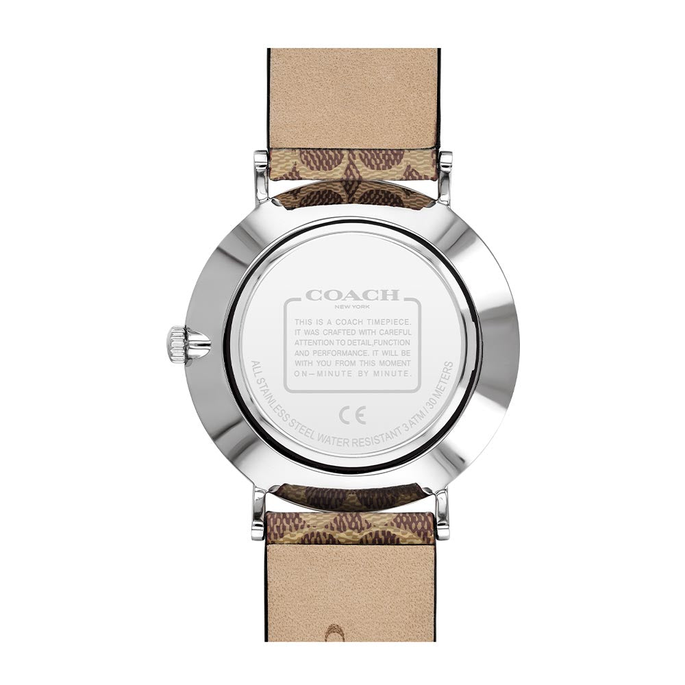 Coach Perry Brown Leather Ladies Watch - 14503570