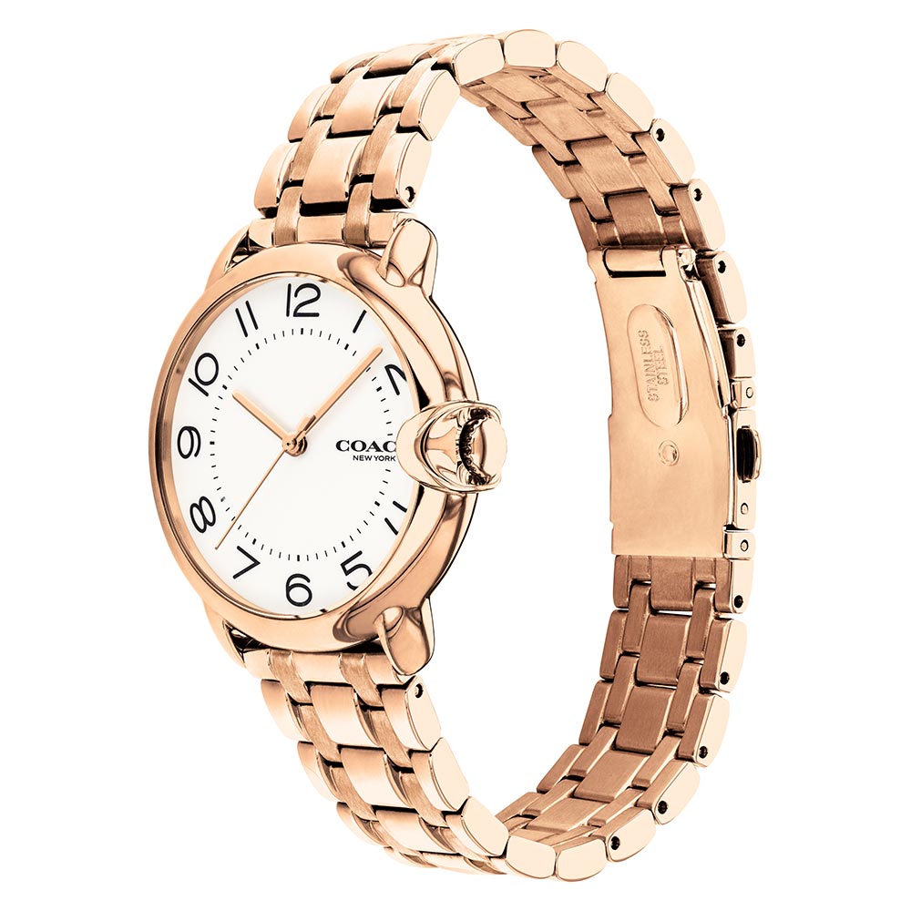 Coach Arden Rose Gold Steel Women's Watch - 14503598